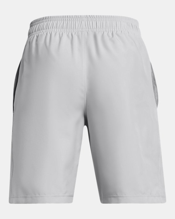 Boys' UA Woven Shorts in Gray image number 1